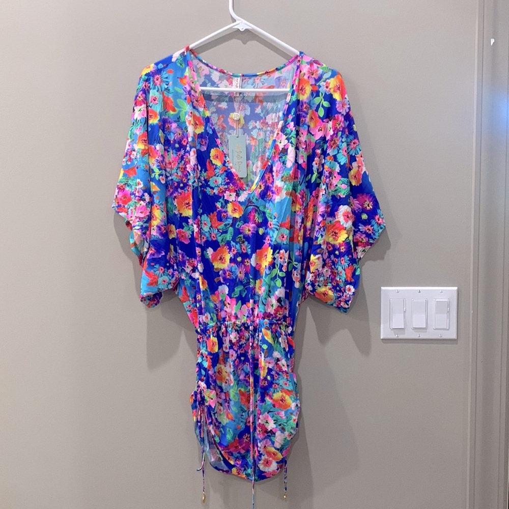 NWT Luli Fama Miami Swim Cover up